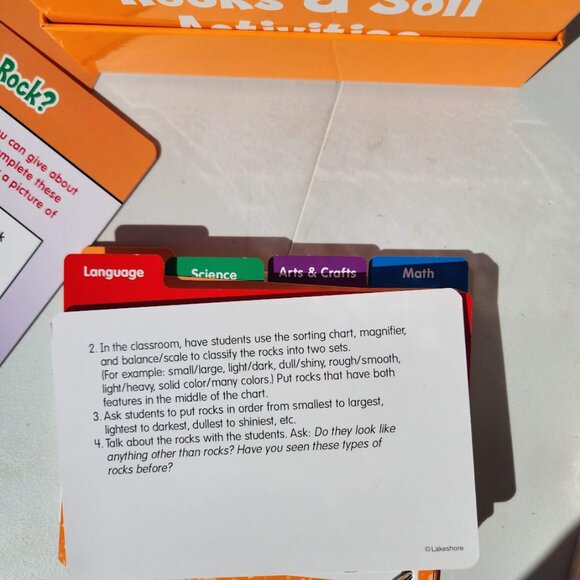 Lakeshore Educational Supplies Rocks and Soil Activity Science Curriculum Classr - Picture 7 of 12